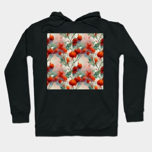 dreamy floral christmas Hoodie